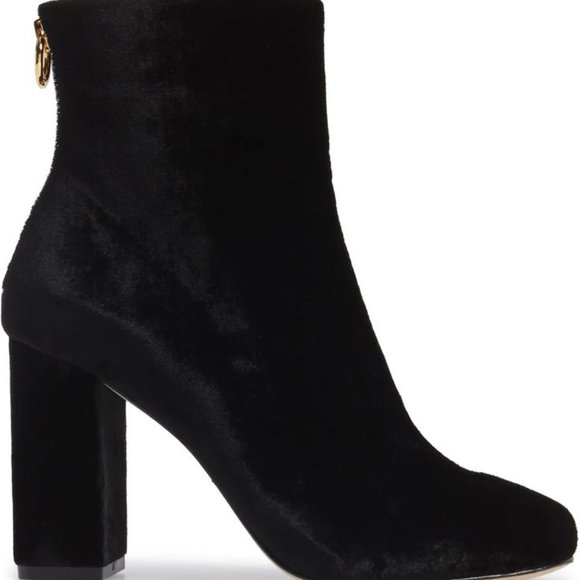 Joie Shoes - Joie Saleema Black Velvet Bootie Sz 7.5
